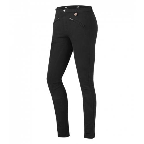 ELT PARIS - Pantalon équitation coton Fond intégral en nubuck FUN CLASSIC 