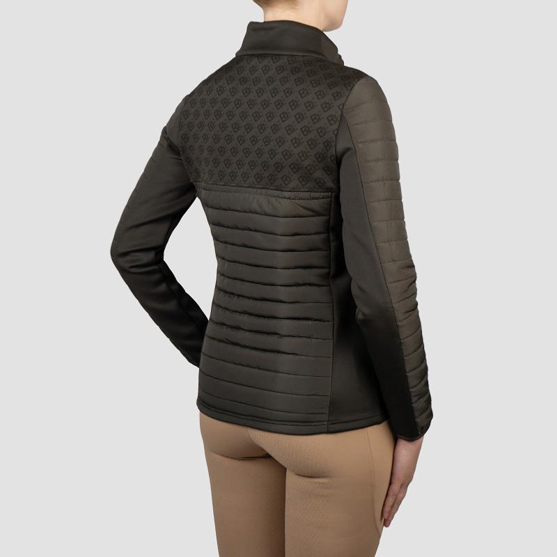HORKA - Veste équitation Bi Matière Matelassée CAMILLE
