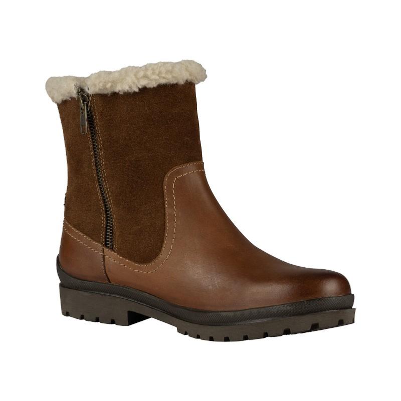 HORKA - Boots HIVER en Cuir Huilé Intérieur Fourrure WINSFORD 36 FR BRUN