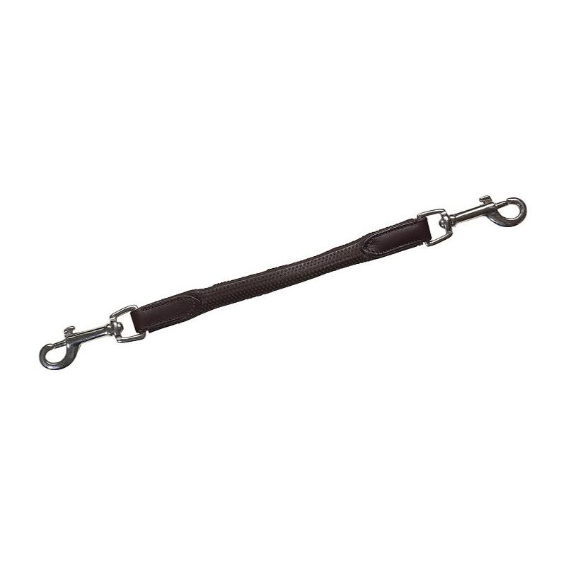 RIDING WORLD - Poignée de selle en cuir et caoutchouc supergrip