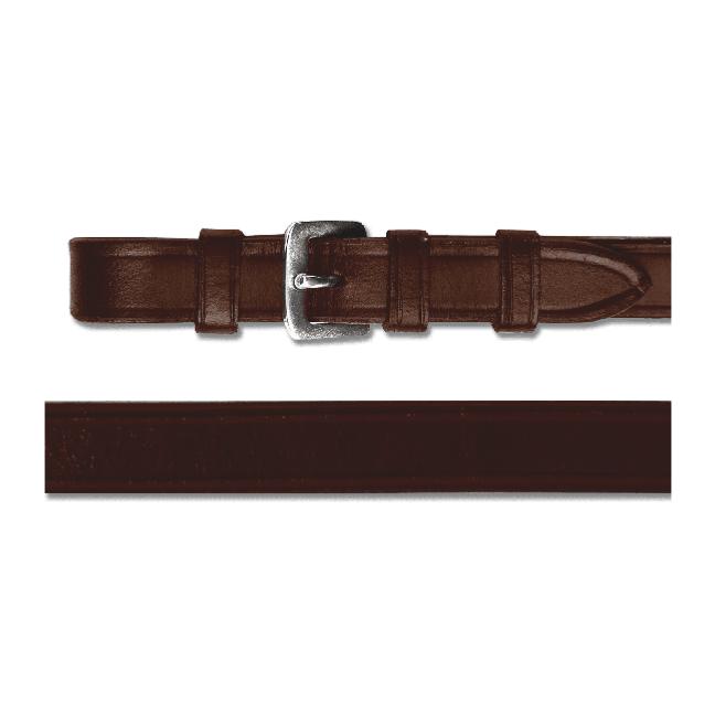 Rênes de Bride 12 MM Fines Cousues X LINE, WALDHAUSEN Noir boucles satinées