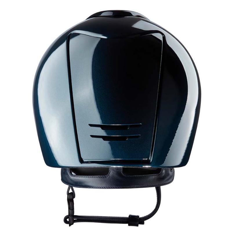KEP ITALIA -  Casque équitation Cromo 2.0 Shine noir Visière standard NOIR TAILLE 51 CM