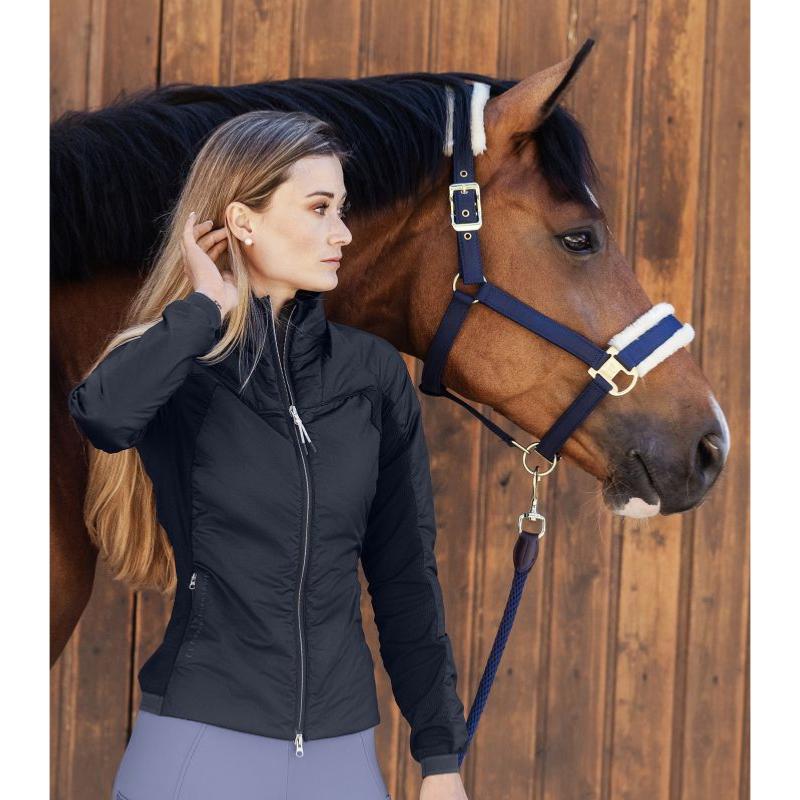 ELT - Veste Equitation coupe Vent Femme PORTO XXS FEMME NOIR