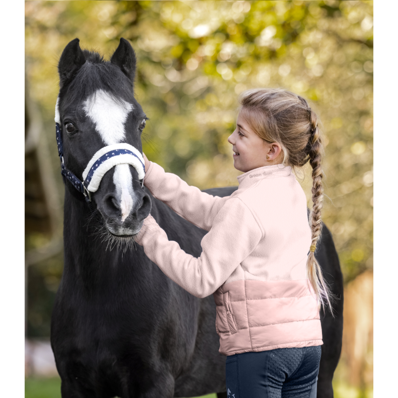 ELT - Veste matelassée équitation junior Lucky Malou 110/116 CM ROSE