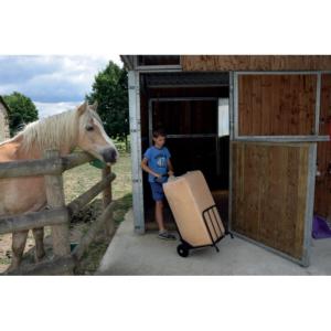 LA GEE - Diable pour le transport de bottes de paille ou de foin à l'écurie
