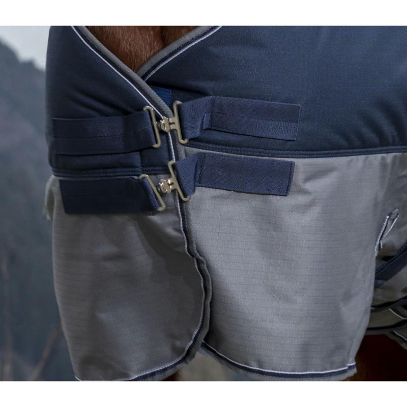 EQUITHEME TYREX - Chemise de pré Belt TYREX 600D à protection ventrale 125 cm/5'9/175 cm