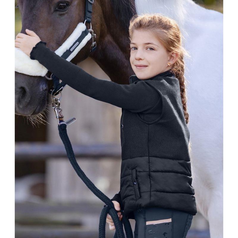 ELT - Gilet sans Manches Matelassé Enfant, Junior Lucky MILU 110/116 CM MARINE