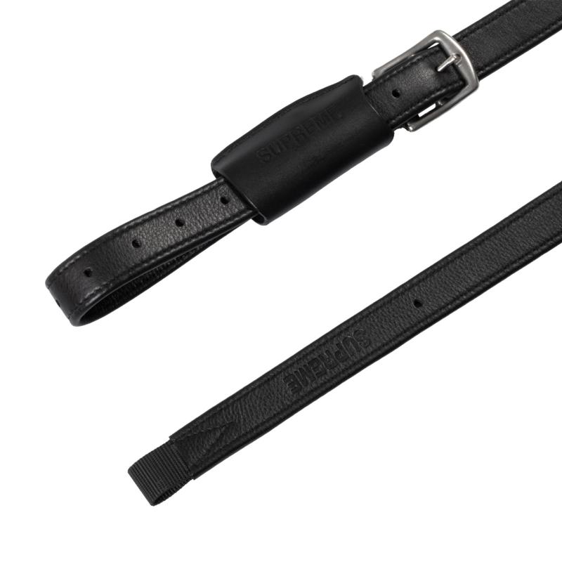 SUPREME - Étrivières dressage monobranches en cuir renforcé TAILLE 70 CM/ jusqu'à 1.65 M