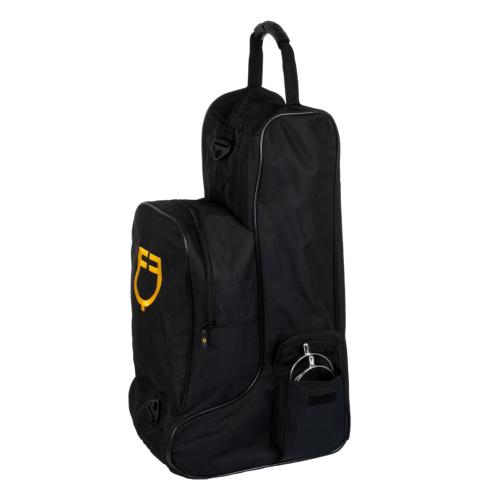 EQUESTRO - Sac à Bottes 2 compartiments et Casque équitation 