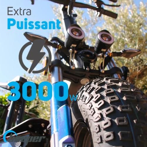 BEEPER - Trottinette Scootcross Electrique Cavalier 3000W XTREM