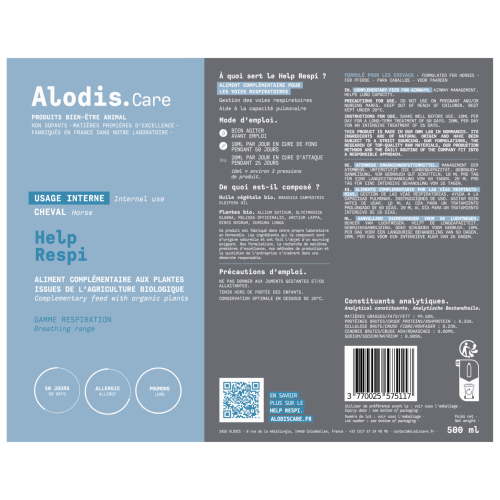 ALODIS CARE - Aliment complémentaire des voies respiratoires HELP RESPI