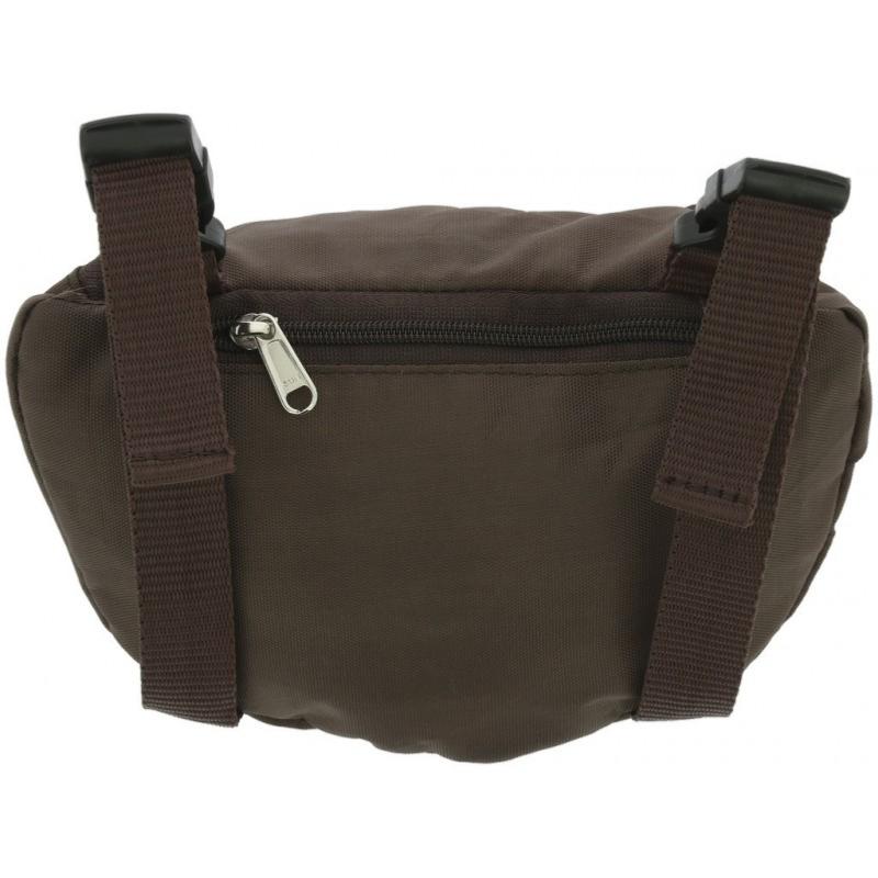 RANDOL'S - Sacoche Banane en Toile Imper pour Selle WESTERN NOIR