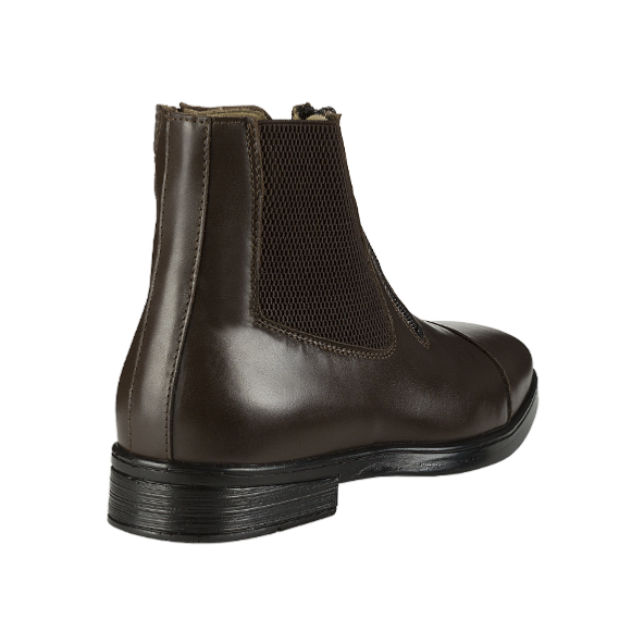 PARLANTI - Boots Equitation en Cuir Italien avec ZIP Z1 Choisir une Taille NOIR
