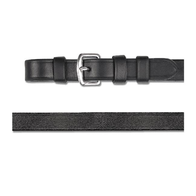 Rênes de Bride 12 MM Fines Cousues X LINE, WALDHAUSEN Noir boucles satinées