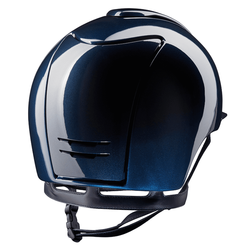 KEP ITALIA -  Casque équitation Cromo 2.0 Shine PADOVA Blue EDITION LIMITEE TAILLE 51 CM
