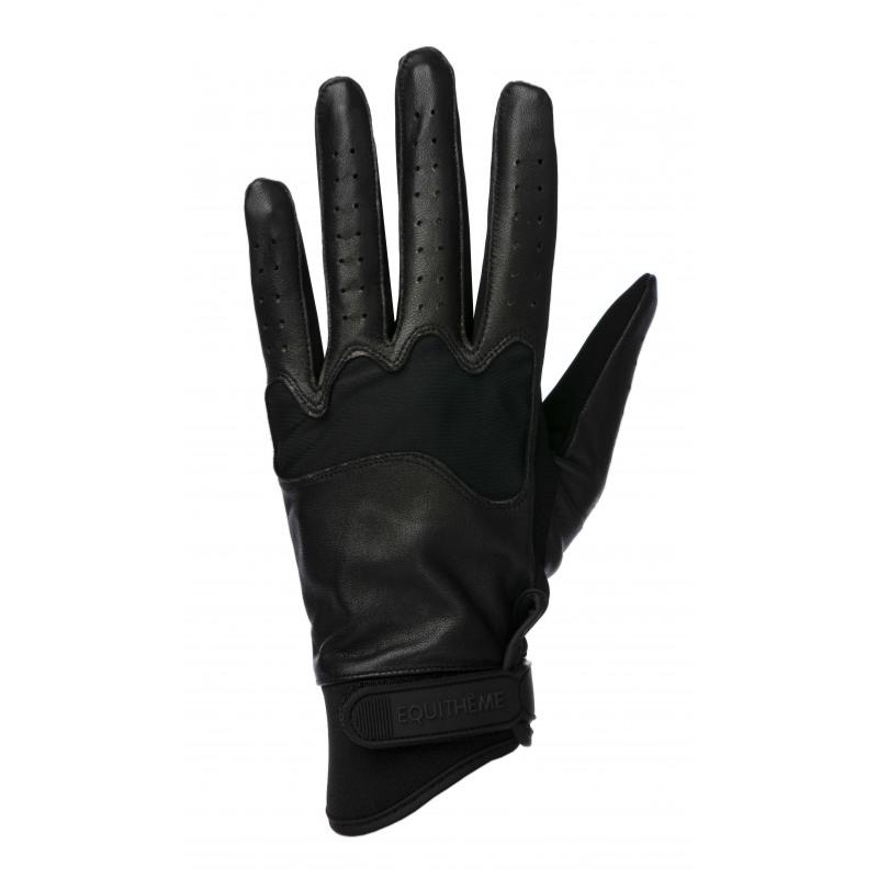 EQUITHÈME - Gants Equitation flexible et respirant SOFT CUIR