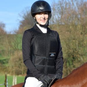 STÜBBEN - Gilet de sécurité cavalier 360° protection NIVEAU 2 Taille L 