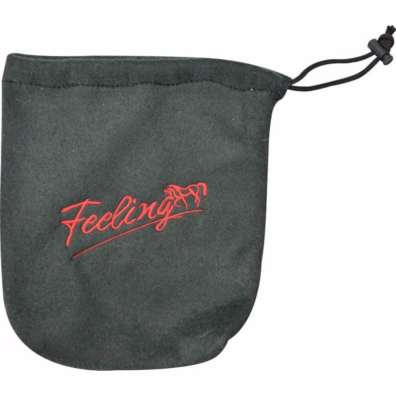 Housses d’Étriers en Polaire La Paire, FEELING NOIR  en STOCK