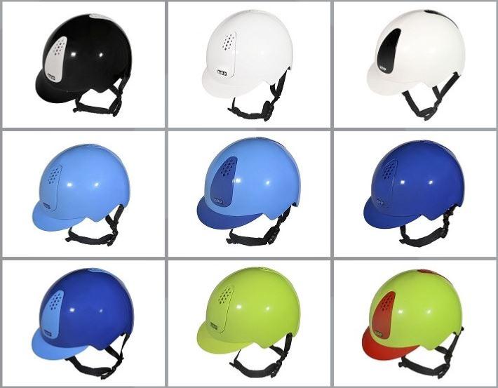 KEP ITALIA - Casque Equitation ENFANT Finition Brillante KEPPY NOIR