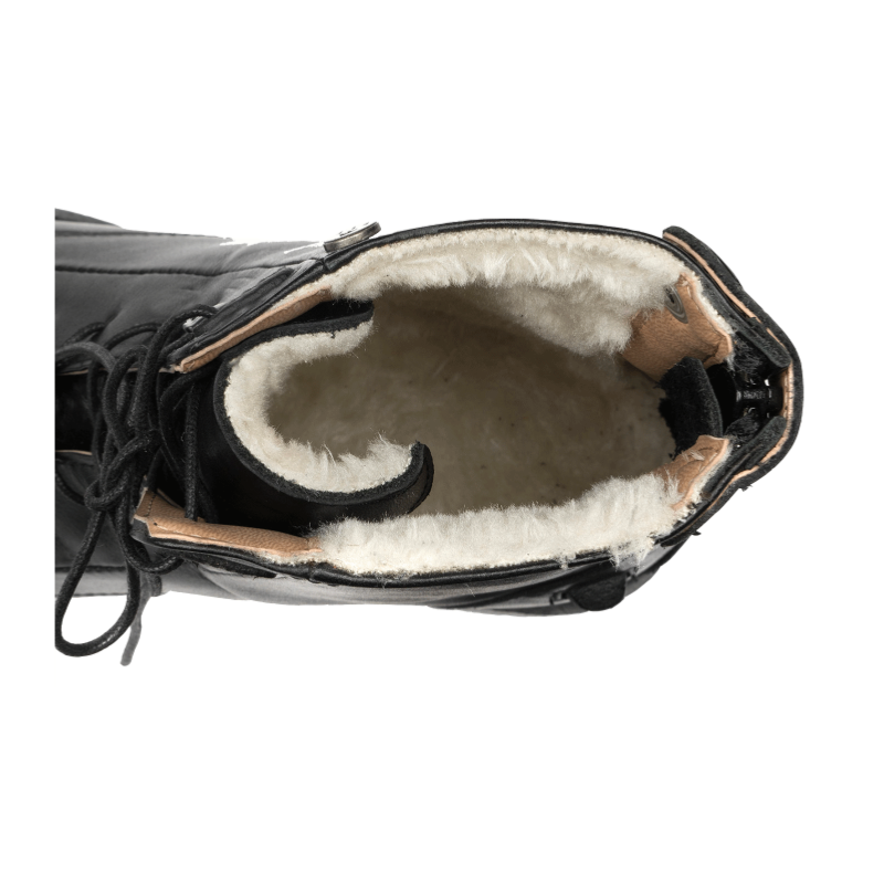 ELT - Boots en Cuir fourrées à Lacets BELFORT WINTER 36 FR NOIR