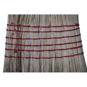 LA GEE - Balai en Paille de Riz avec manche Bois pour l'écurie 28 MM