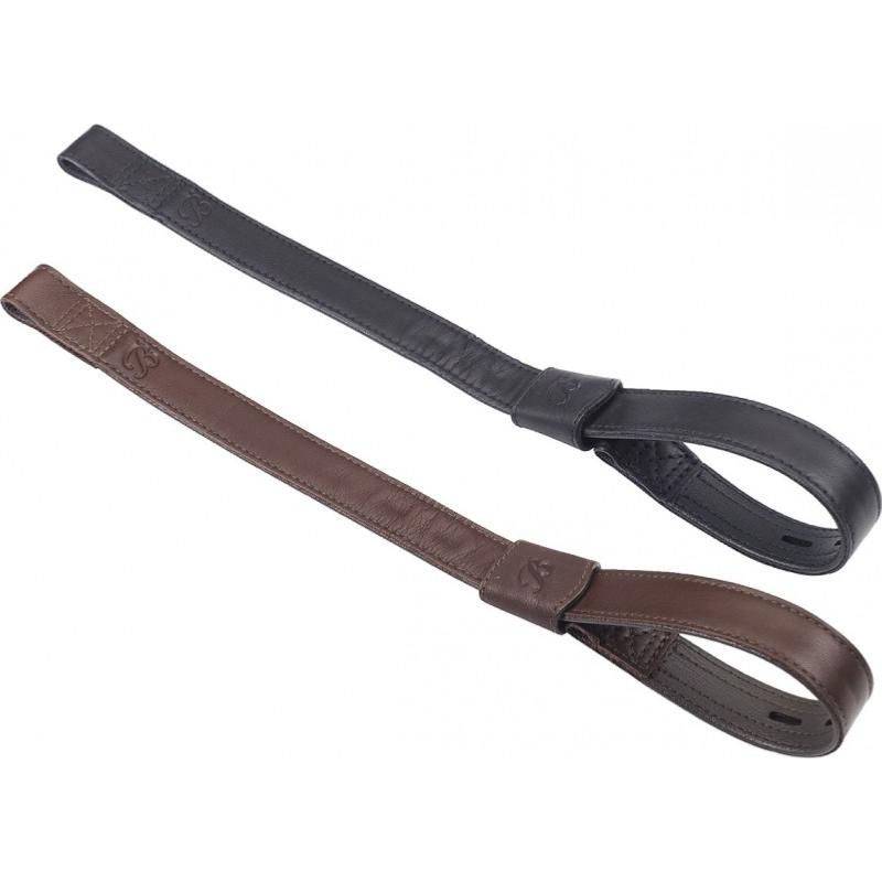 BATES - Étrivières Monobranches Cuir à Réglage Bas 60 CM NOIR