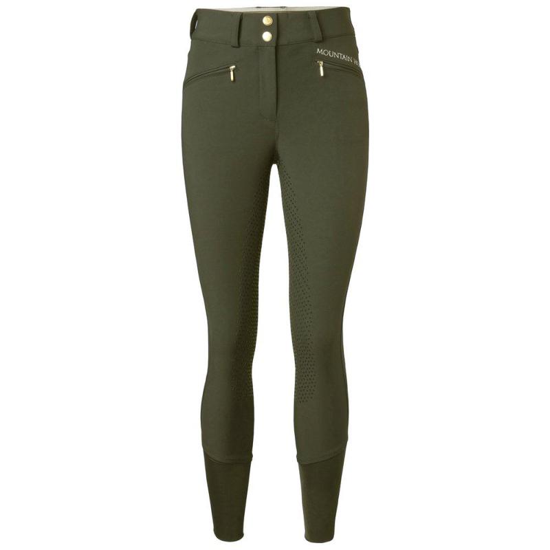 MOUNTAIN HORSE - Pantalon Anti Tâches Taille haute Fond Intégral DIANA 34 FR  FEMME   MARINE