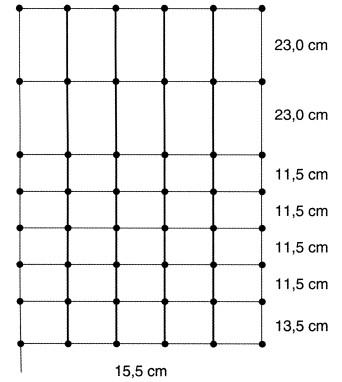 PATURA - Kit Filet de Clôture Electrique pour Chevaux, Moutons 50 M SANS CONDUCTEUR DE TERRE