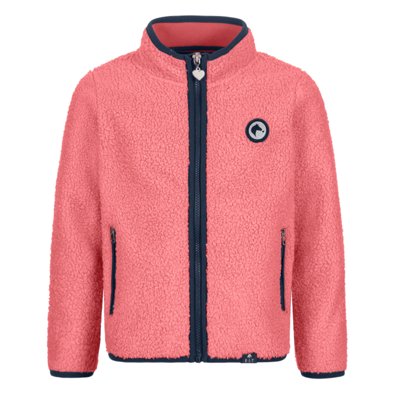 ELT - Veste Polaire Equitation pour Enfant, Junior  LUCKY Lana 104/110 CM MARINE
