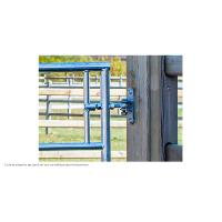 PATURA - Porte de prairie pour chevaux extensible 4 tubes, 1,10 m, extension 1,45 - 2,00 m