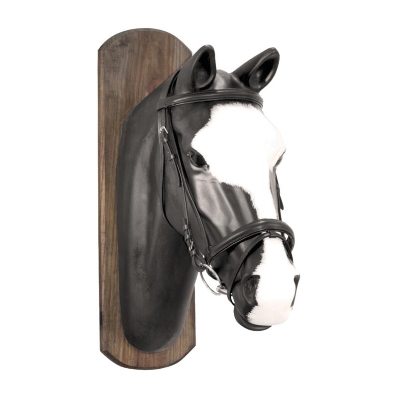 DERBY - Bridon premier prix complet en cuir taille shetland à cheval Spécial CLUBS MINI SHETLAND NOIR