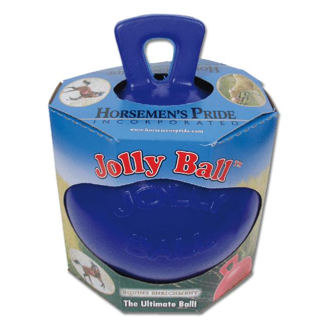 Ballon JOLLY BALL Caoutchouc Robuste pour Cheval au Box