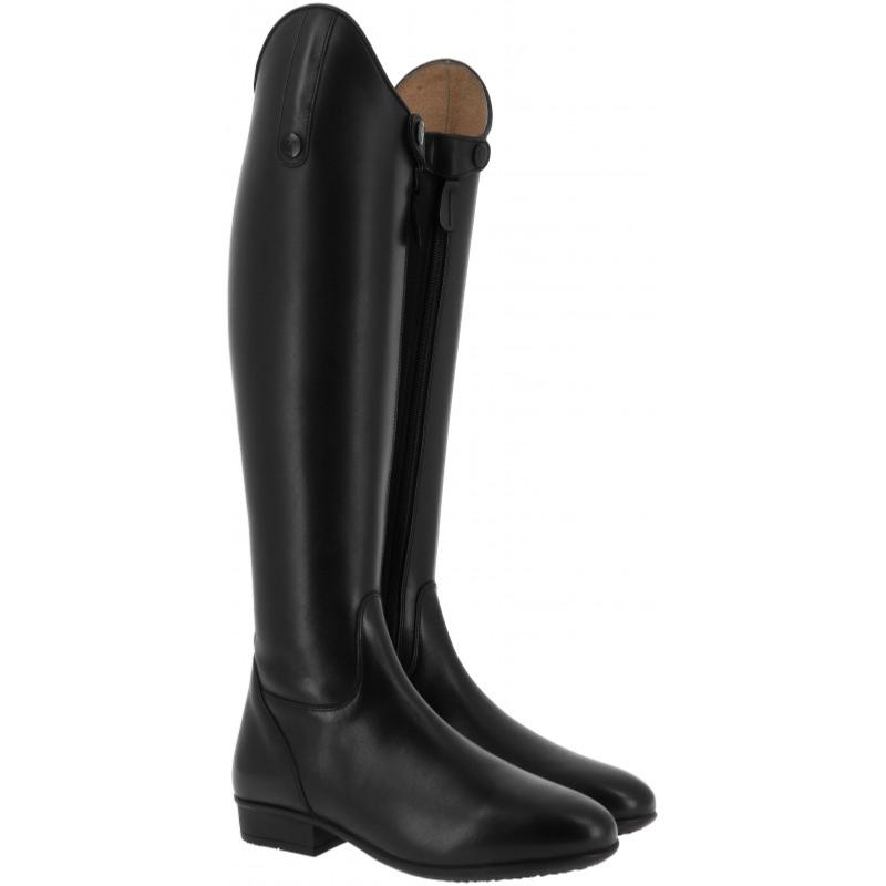EQUITHEME - Bottes équitation en cuir sans Lacets VERSAILLES