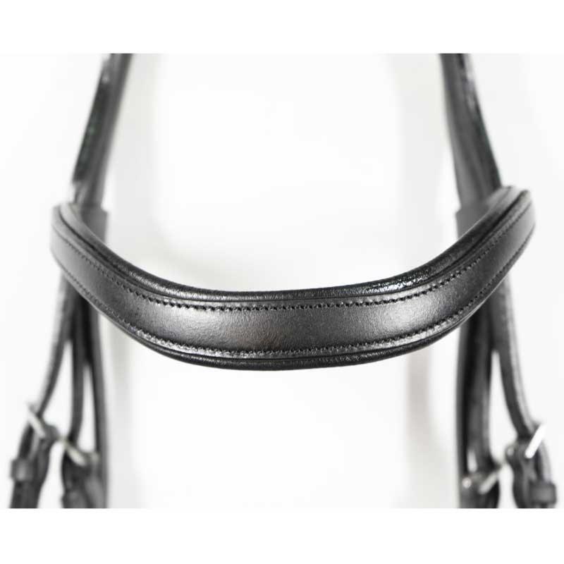 SIGNATURE by ANTARES -Bridon à Large Muserolle Combinée DRESSAGE COB