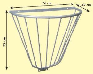 PATURA - Demi Râtelier Mural à Foin Demi-Cercle 