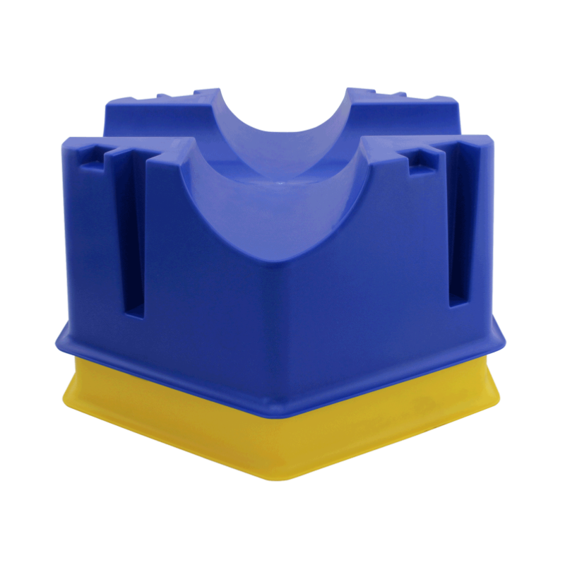 Bloc Cavaletti pour Barre d'Obstacle Carrière ou Manège BLEU