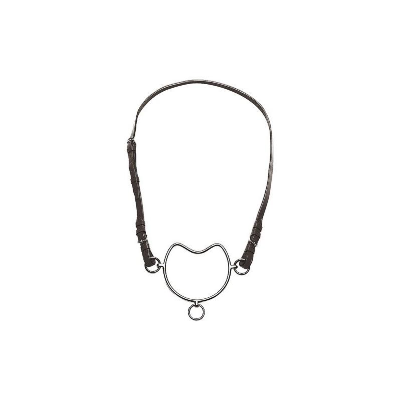 Montants de Mors CHIFNEY, Anti Cabreur en Cuir