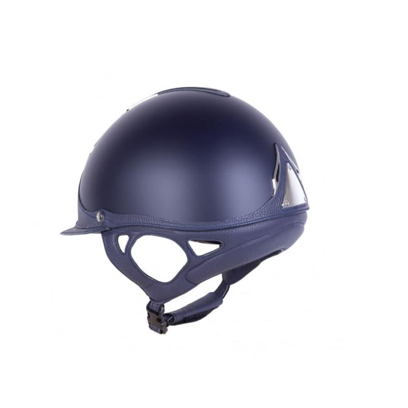 ANTARES - Casque GALAXY à Coque ABS et Inserts Cuir 54 S BLACK/BLACK