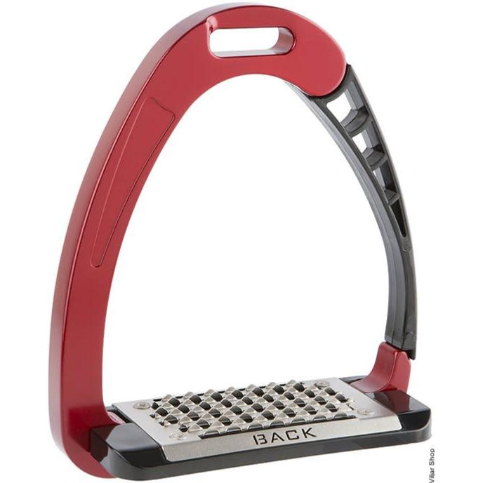 ACAVALLO - Etriers Acavallo Arena Alupro à Branche Ressort NOIR