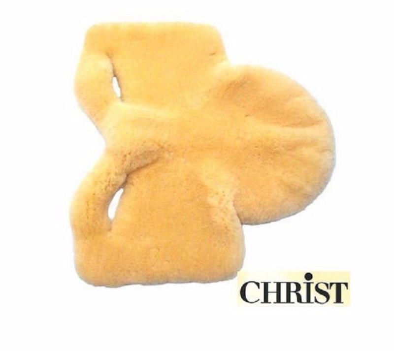 WERNER CHRIST - Dessus de Selle en Mouton Véritable pour Selle STOCK Australienne BRUN en Stock