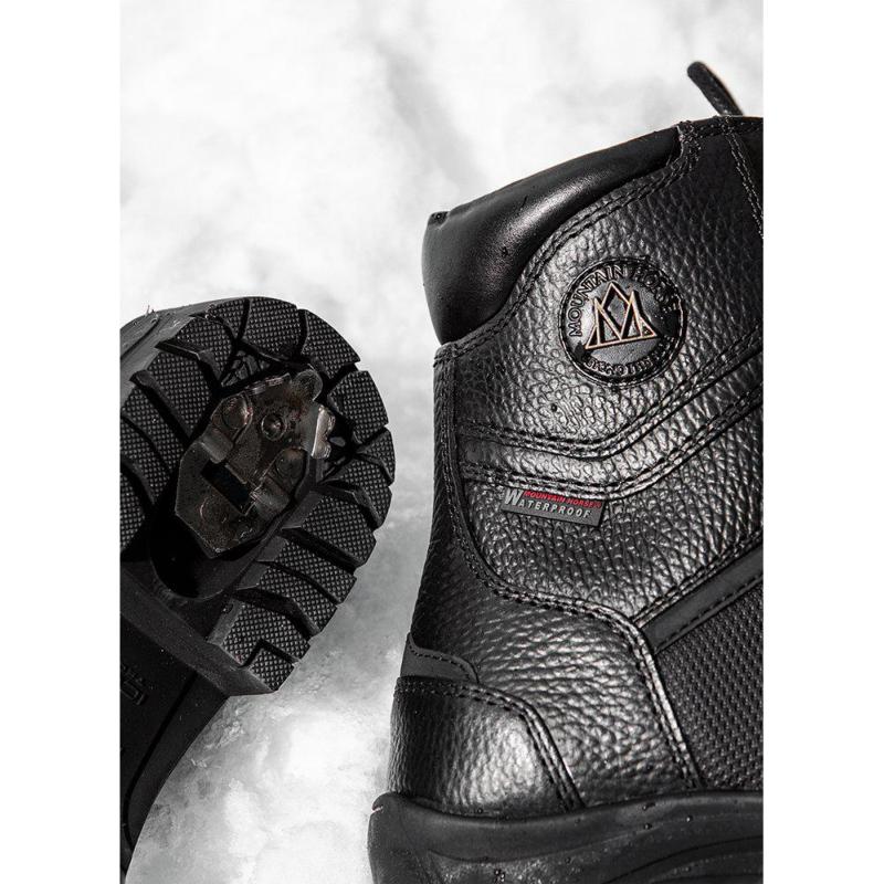 MOUNTAIN HORSE - Boots Hiver Etanche Cuir Zip ou Lacets ARCTICA 36 AU 43FR 36 FR NOIR à ZIP