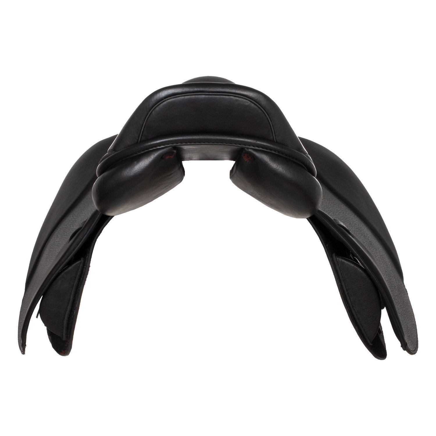 SUPREME - Selle obstacle en cuir semie creuse CHICAGO - 4 arcades 16.5 pouces