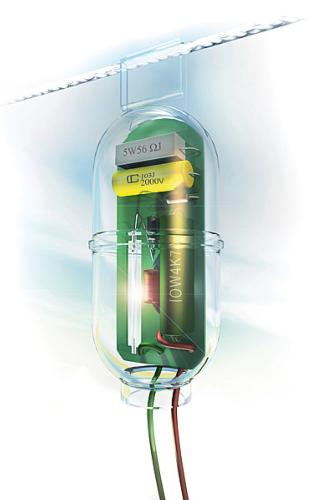PATURA - Lampe néon de contrôle à distance pour clôture électrique  