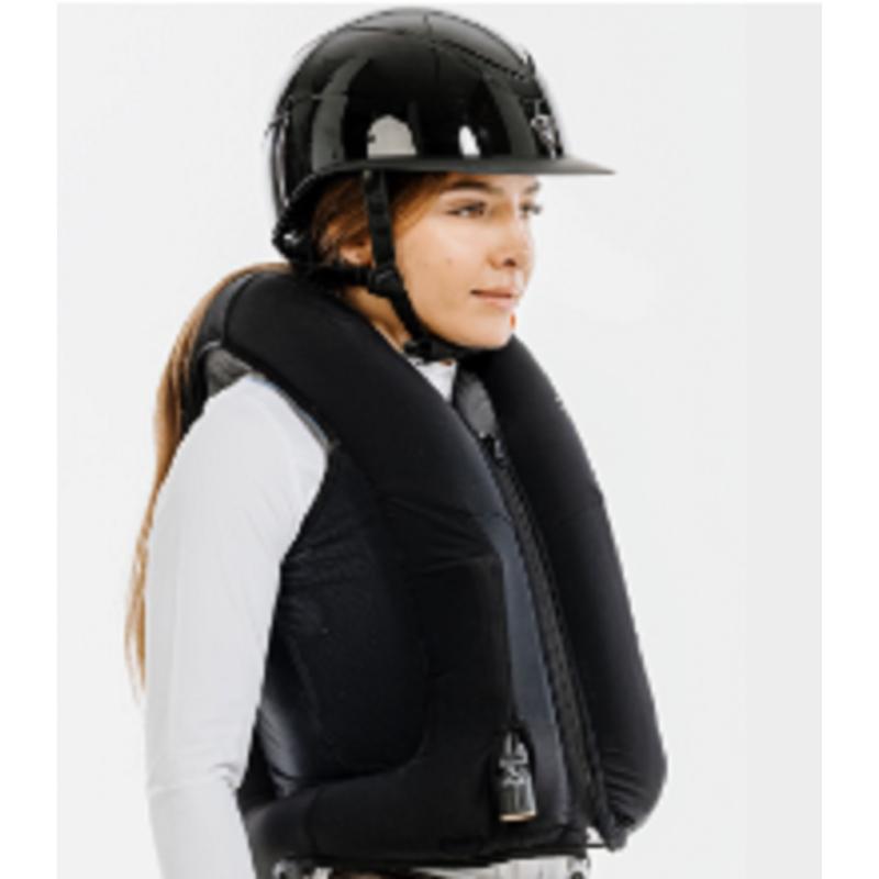 FREEJUMP - Gilet Airbag Cavalier AIRSAFE, EQUITHÈME S ENFANT de 25 à 35 KG