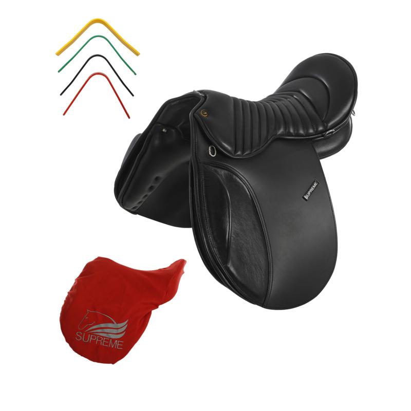 SUPREME - Selle de Randonnée multi arcade confort TREKKING NOIR 17 POUCES