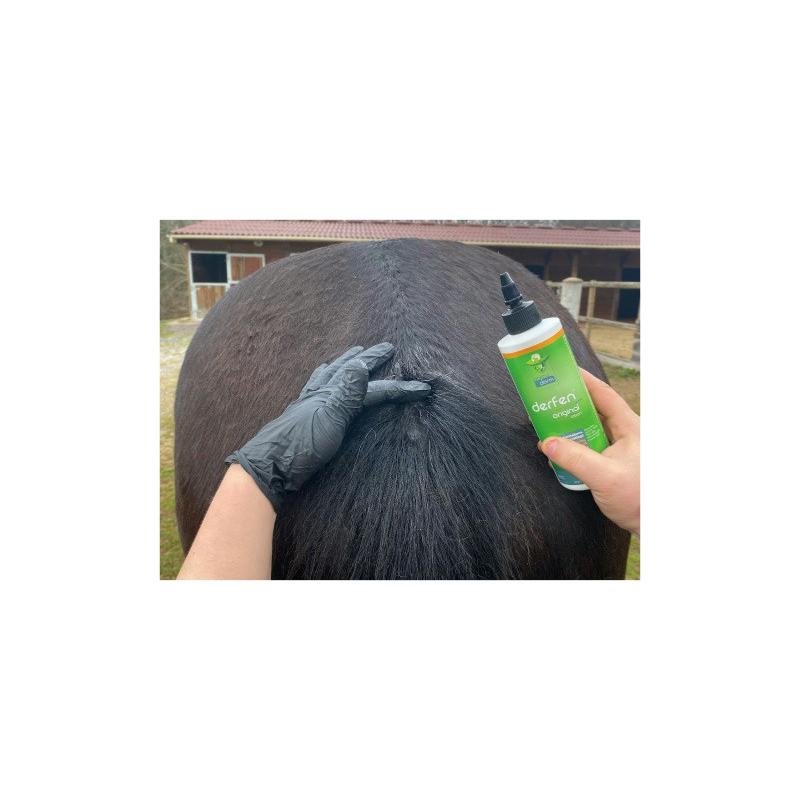 ANIMADERM- Lotion Originale contre la Dermite du Cheval, spéciale peau fine 250 ML