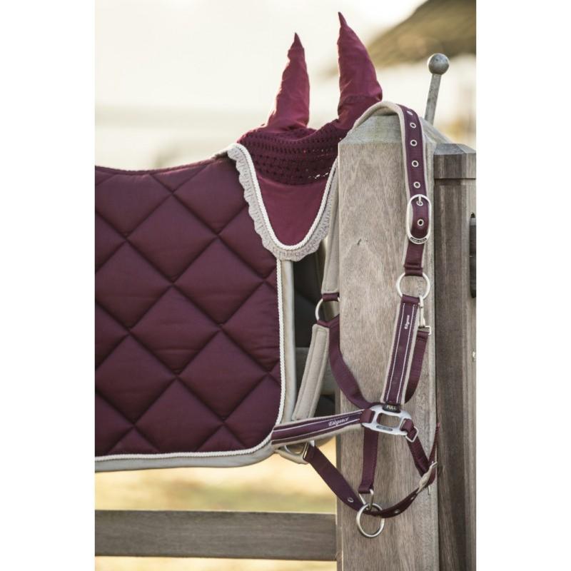 LAMI-CELL - Licol Nylon Doublé Polaire ELEGANCE PONEY Marine/champagne PONEY (DERNIER) PONEY Dernier !