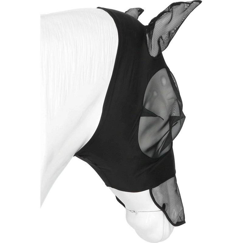 EQUITHÈME - Masque anti-Mouches anti UV intégral léger avec nez PONEY NOUS CONSULTER