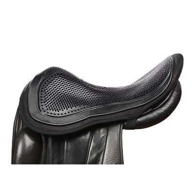 ACAVALLO - Dessus de Selle Amortissant 10 MM Assise Gel CSO M Troussequin CARRE NOIR