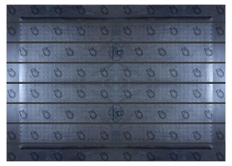 Matelas Caoutchouc Confort  30 MM pour Sol de Box, BUBBLE KING MATELAS SEUL